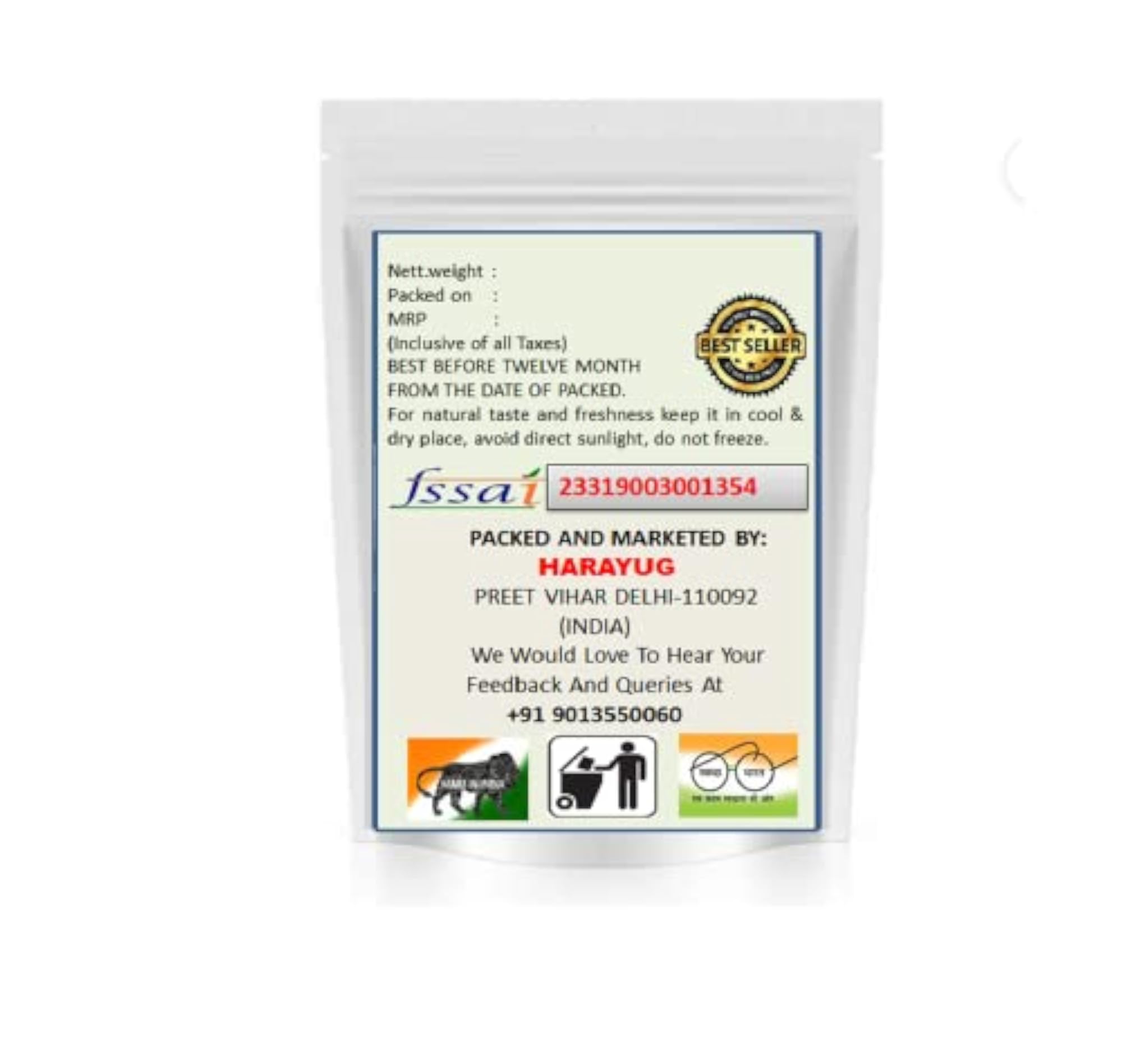 Banslochan Asli, 400 gm, Natural Bamboo Camphor