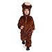 Dress Up America- Tuta da Bambino Peluche coccola Scimmia, Multicolore, taglia 3-4 anni (vita: 66-71, altezza: 91-99 cm), 863