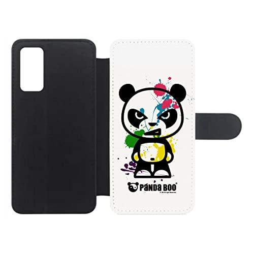 Housse Samsung S20 FE etui cuir clapet aimanté Panda Boo humour
