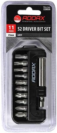 TIMCO Mixed S2 Driver Bit Set - 11pcs
