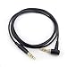 Replacement Headphones Audio Cable Cord Compatible with Sony MDR-10R / MDR-100ABN / MDR-1A / MDR-XB950B1 / MDR-1000X / MDR-1ADAC Headphones - Black