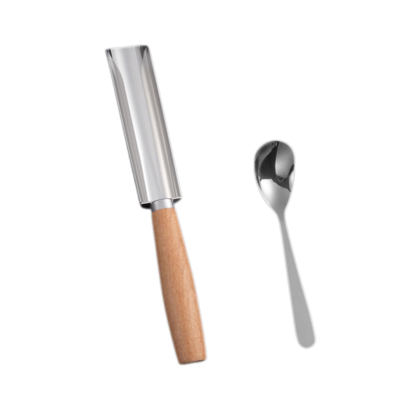 Tsophreniq 1 Set Meatball Machine Kitchen Manual Maker Long Handle Molds with Spoon Kitchenware for Cookie Dough Tool