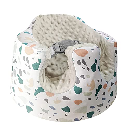 Image of Baby Seat Cover,Compatible with Bumbo Seat,Removable Soft Warm Cotton Seat Cover for Baby Girl and Boy, Protect Baby from Cold