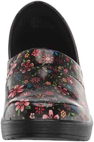 Easy Street Women's Laurie Clog, Black Bright Groovy Patent, 11 | Image 1
