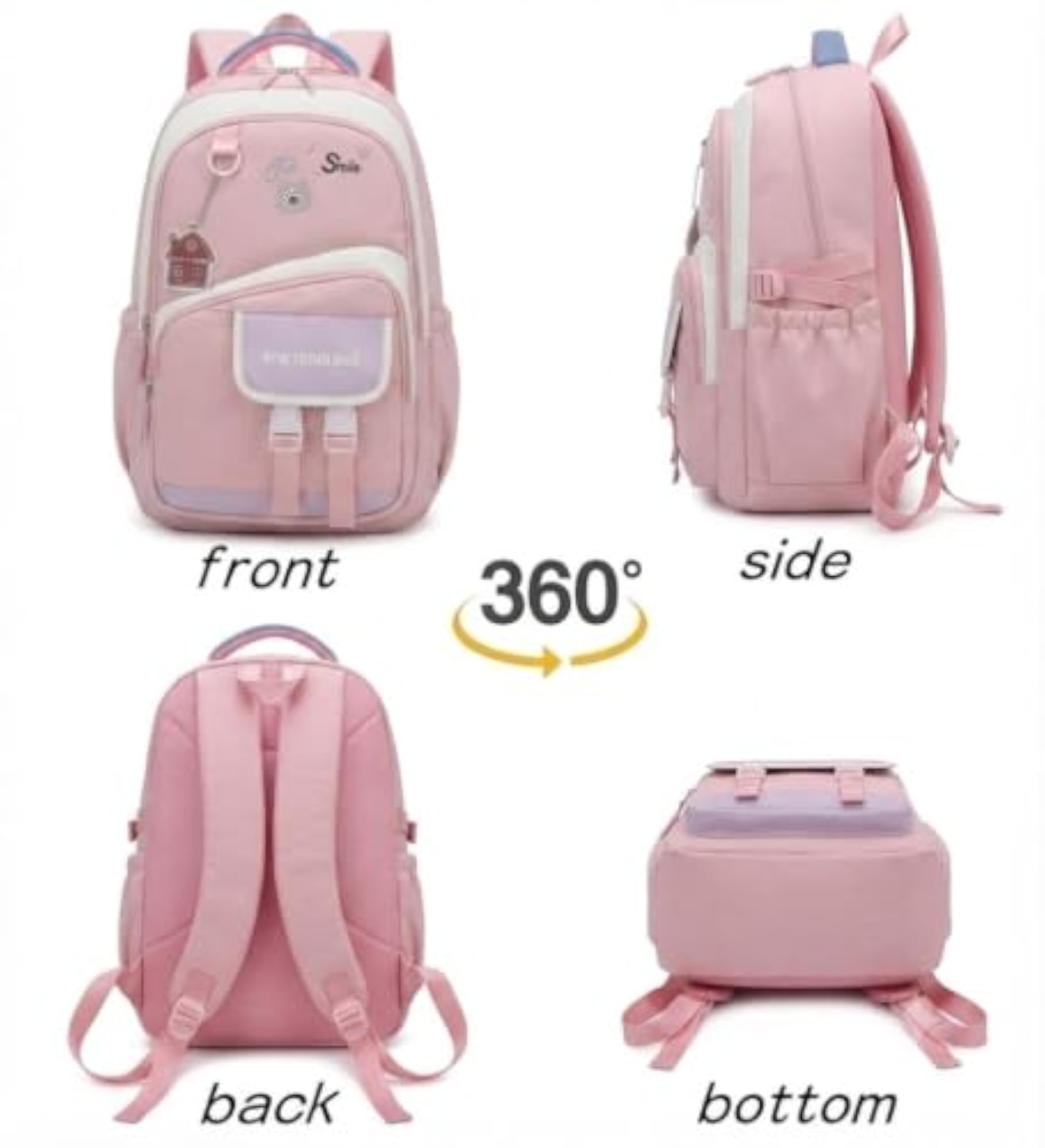 Anti-Theft Laptop Backpack for Men & Women, Fits 17 Inch