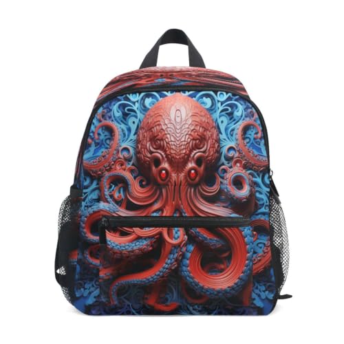 Sac d'école maternelle poulpe ergonomique pour éviter le mal de dos des enfants