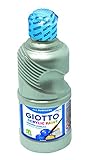 Color plata Giotto-0533900 Témpera acrílica, 250 ml, Color Plata, (533900)
