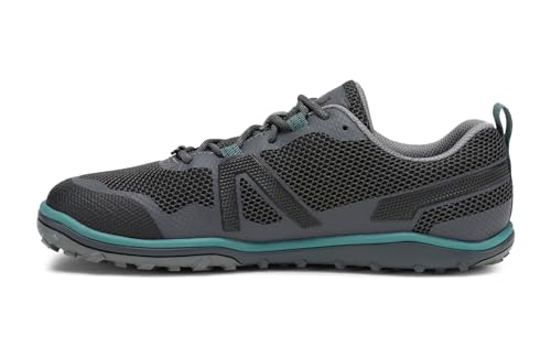 Xero Shoes Men's Scrambler Low High Performance Trail Running Shoe, Black Shale, 12