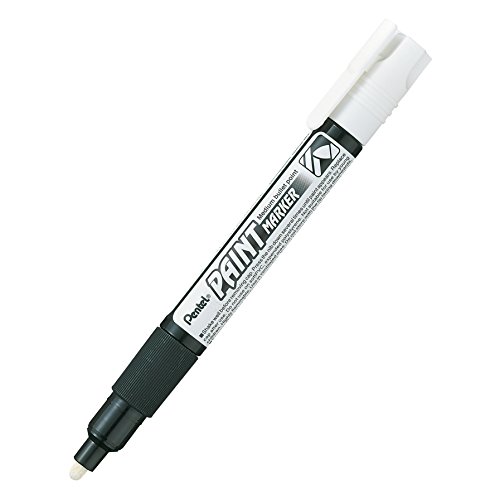Marqueur permanent paint maker blanc pointe moyenne feutre peinture indélébile tout support x12