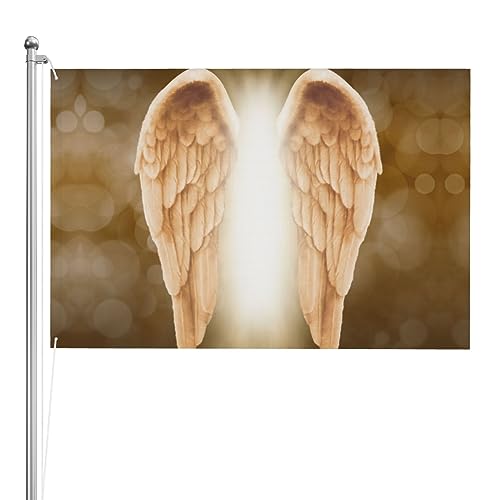Drapeau aile d'ange pour extérieur résistant aux intempéries et au soleil