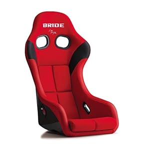 BRIDE (ブリッド) フルバケットシート【 ZETA IV 】(スーパーアラミド製) レッド HA1BZR