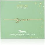 Lucky Feather Zodiac Bracelet - 14K Gold-Dipped Zodiac Constellation Celestial Sign Bracelet - Gemin