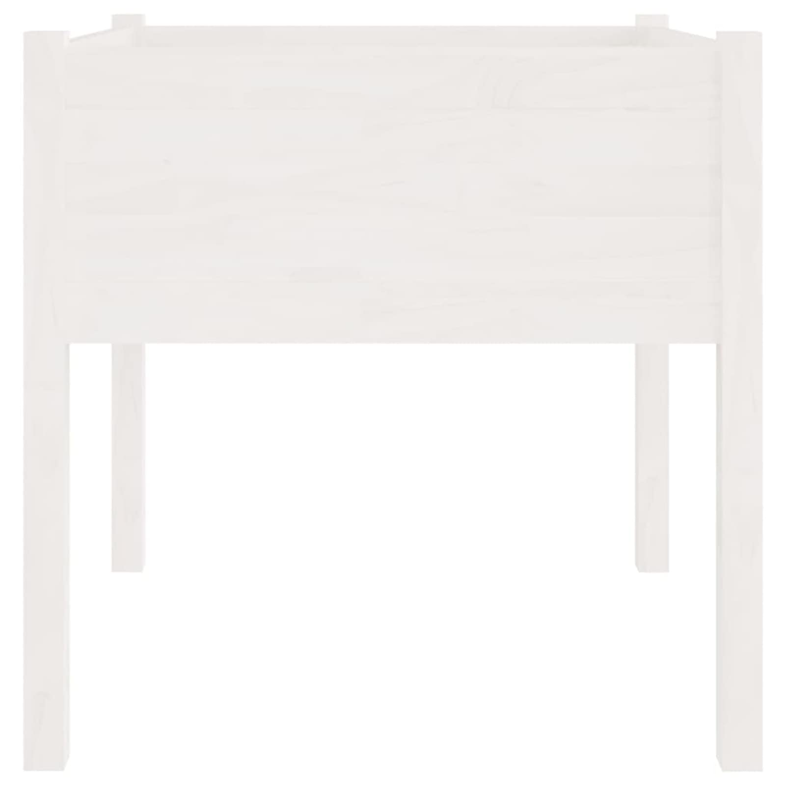 Jardinera, Huerto Urbano Terraza, Huerto En Casa, Tierra Huerto Urbano, Huerto Vertical, Mesa De Cultivo, de Madera Maciza de Pino Blanco 70x70x70 cm