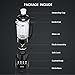 AICOOK Smoothie Blender, Heavy Duty Glass Jar Blender for Fruit, Vegetable and Ice Crush, 48 Oz Large Capacity with 6 Adjustable Function Juice Blender, 700W Powerful Commercial Blender, Black