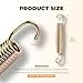 WooWood 5.5 Inch Trampoline Springs Heavy Duty Stainless Steel Replacement Parts, Universal Trampoline Spring Tool, Weather-Resistant, Set of 16