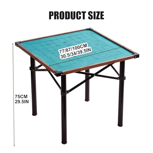 Table de jeu pliable 4 joueurs gain de place maison - 4