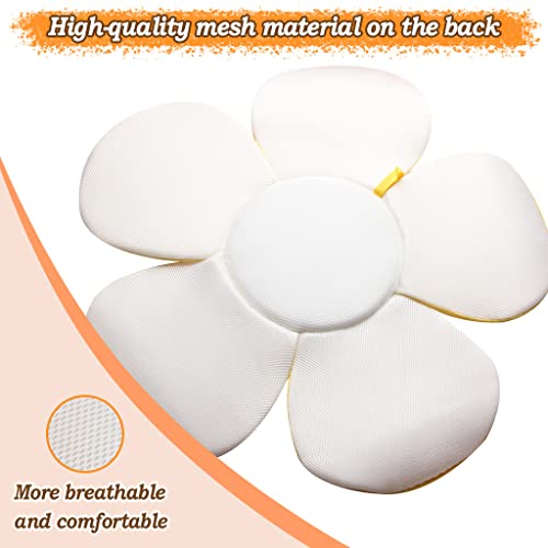 image for vocheer Flower Baby Bath, Comfort Baby Bath Pad Infant Bathtub Mat Bab