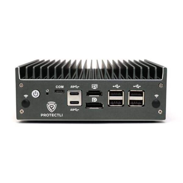 Image of Protectli Vault Pro VP2430-4 Port, Micro Appliance /Mini PC - Intel N150, 4X 2.5G NICs, DDR5 RAM, 32GB eMMC on-Board, M.2 SATA SSD Storage, AES-NI, 16GB RAM, 250GB SSD