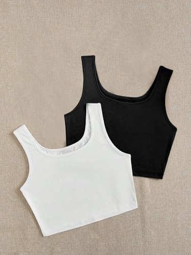 Image of Toochki Top for Women | Spandex | Crop | Black White Beige | Short | Western| Pack of 3 Tops | Tunics