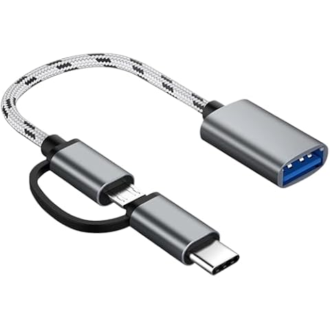 Sooiiyu 2-in-1 USB Adapter Cover