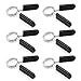ZoZoMaiy 6 Pezzi 25mm/1 Pollice Collari con Clip a Molla, Bilanciere Morsetti a Molla, Bilancieri Olimpico Morsetto con Clip per Palestra Powerlifting Cross Fit Weightlifting
