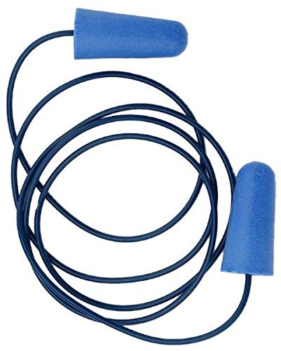 Tasco 9304 Soft-Seal 32 M-Tek Polyurethane Foam Earplugs with Standard Cord, NRR=32, Purple (Pack of 200)