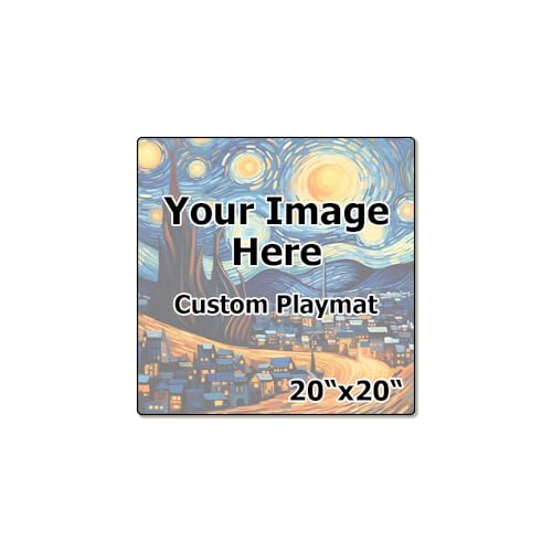 Vispronet Custom Playmat – 20in x 20in Card Playing Mat
