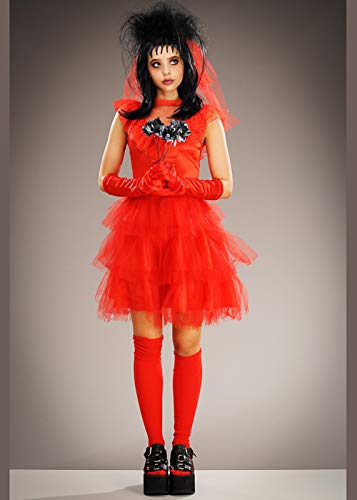Jenna Ortega Beetlejuice Lydia Outfits Red Dress Beetlejuice Outlet