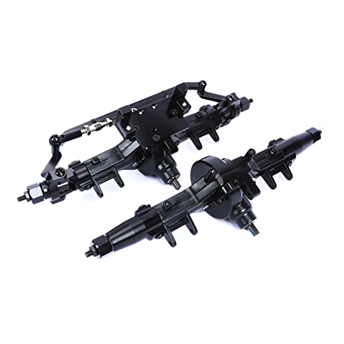 RCAWD Alloy Front Rear Axle Housing Set for RedCat 1/10 Everest Gen8 Pro Sport Upgrade Parts Black