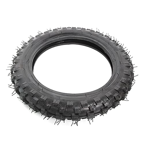 Conjunto de Tubo Interno de Pneu de Borracha para Motocicleta, 2.5 X 10 Polegadas, Adequado para Xr