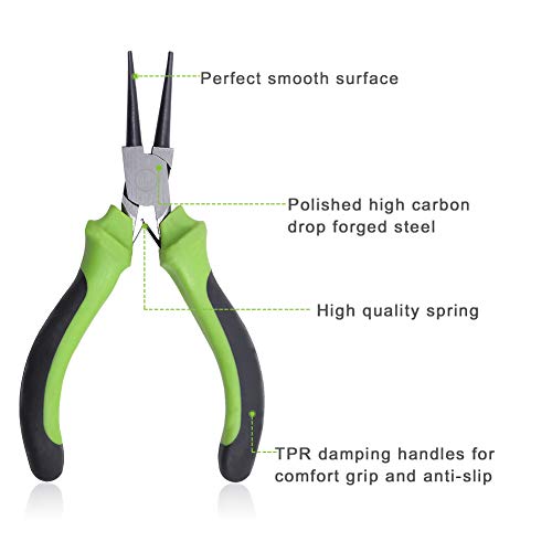 Alicates de punta redonda SPEEDWOX para doblar y moldear cables con precisión 3