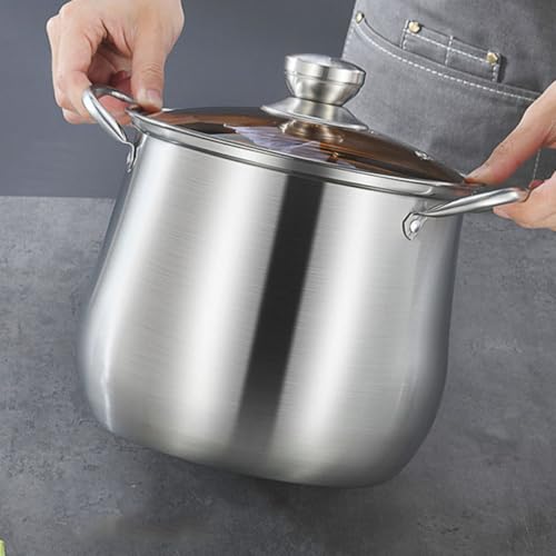 Marmite Acier Inoxydable Facile à Nettoyer - Solution Fond Plat - 5