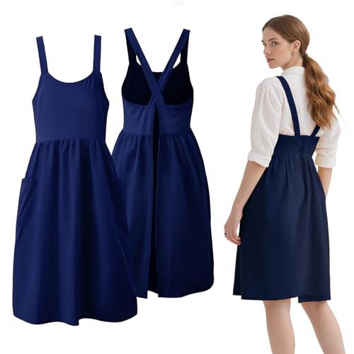 La Mejor Lista de Hornos de jardín los 5 más buscados. 42 Delantales de mujer con tirantes cruzados Babero Color Liso Delantal cocina algodón Delantales Hornear vintage con 2 bolsillos Elantales Cocina para Chef Jardinería Floristería...