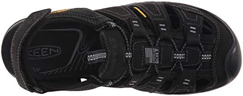 KEEN - Men's Rialto Sandal for the Outdoors, Black/Gargoyle, 7 M US | Image 4
