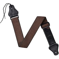 PIQIUQIU Sangle de Guitare Réglable en Coton Guitare Électrique Bandoulière Courroie de Guitare Confortable avec 3 Porte… - Les Beatles, Paul McCartney, John Lennon, RIngo Starr, George Harrison