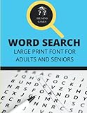 Word Search Puzzle Large Print for Adults and Seniors