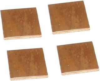 4pc Copper Square piece tamba ka chokor tukra for lal kitab