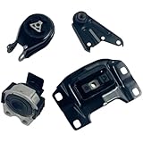 LLANNDER 4pcs Engine Motor and Transmission Mount Kit Compatible with 2006-2010 Mazda 5 2.3L & 2004-2009 Mazda 3 2.0L 2.3L (No Turbo), Replace OE A4418 A5312 A4404 A4405