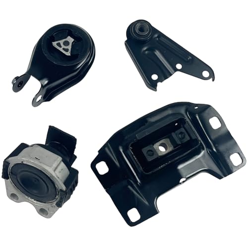 LLANNDER 4pcs Engine Motor and Transmission Mount Kit Compatible with 2006-2010 Mazda 5 2.3L & 2004-2009 Mazda 3 2.0L 2.3L (No Turbo), Replace OE A4418 A5312 A4404 A4405