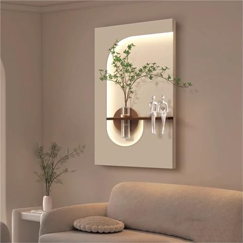Peinture murale décorative en grès 3D : une sculpture végétale source de sérénité - 3