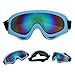 Pilipane Snow Goggles Ski Goggle, Windproof Skiing Goggles for Adults and Babies PC Outdoor Sports Eyewear (B)