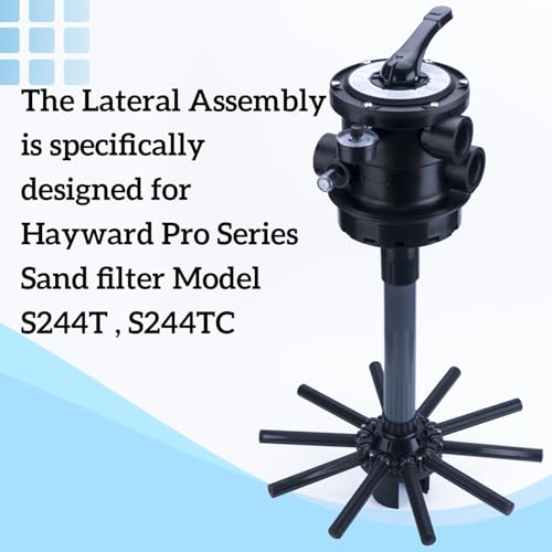 Duodyeo S244T Lateral Assembly Replacement for Hayward Pool Pump Sand Filter S244T, SX244DA Parts with Center Pipe by Duodyeo - Used condition - US$31.32