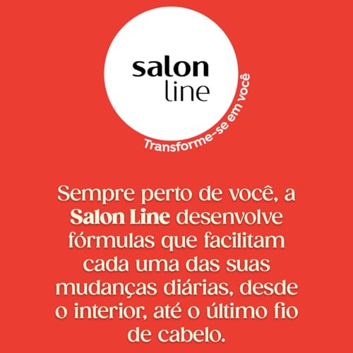 Máscara S.O.S Hidratação Cachos e Crespos, 1kg, Salon Line, Salon Line, Branco