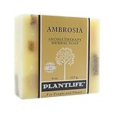 Ambrosia 100% Pure & Natural Aromatherapy Herbal Soap- 4 oz (113g)