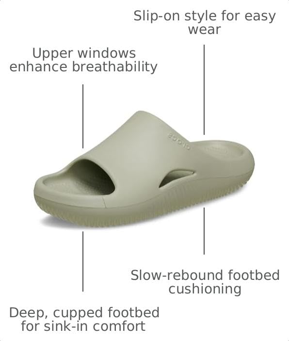 Image of Crocs Unisex Adult Mellow Recovery Slides