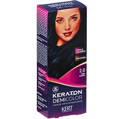 Coloração semi-permanente em creme para cabelos, Sem amônia com cistina, Demi Color, 40 g de Demi Co