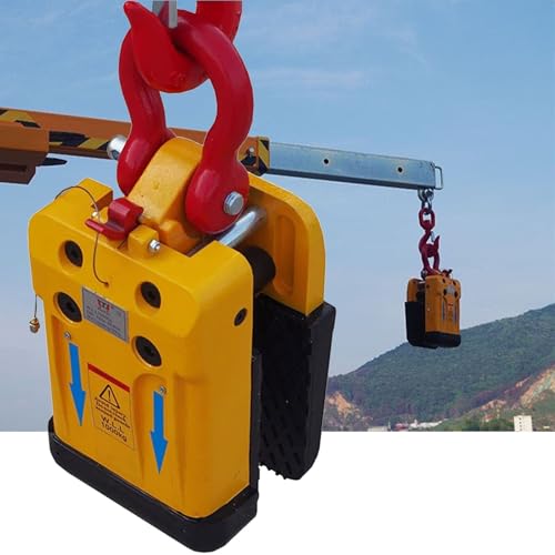 Heavy Duty Stone Miter Clamp Load 1000-1200kg, Stone Slab Lifter Clamp Granite Marble Lifting Rubber Grip, Range 10 to 70mm Lifting Clamps(1.2T Clamping Width 0-3.5cm)