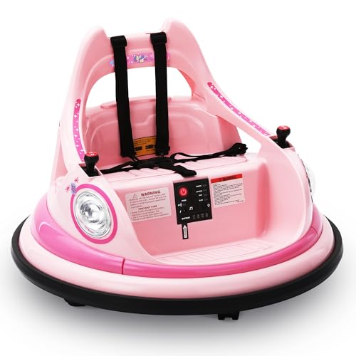 ALPHAKIDS 12V Smart Bumper Cars for Kids