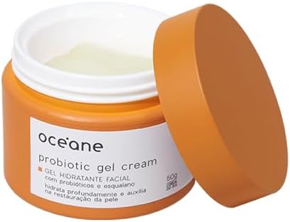 Océane Gel Facial Com Probióticos E Esqualano - Probiotic Gel Cre...