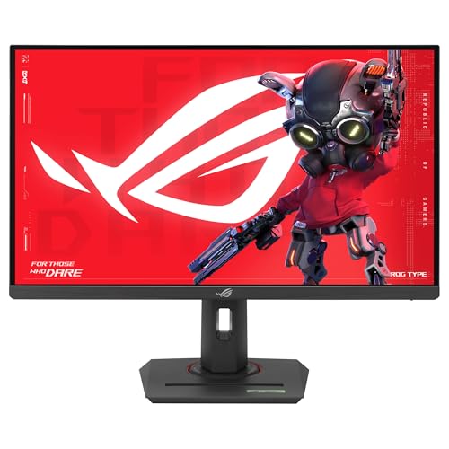ASUS ROG Strix XG27UCG - Monitor Gaming de 27 Pulgadas 3840x2160, 4K 160Hz o FHD 320Hz, 1ms (GTG), Fast IPS, ELMB Sync, G-Sync, DisplayWidget Center, Aura Sync